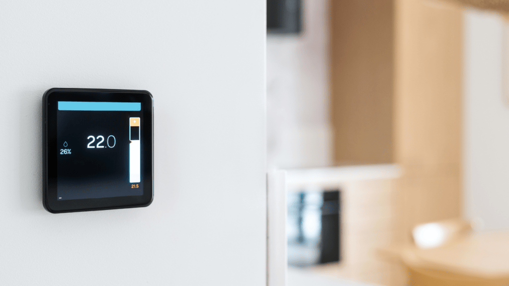 a smart home installed in a wall