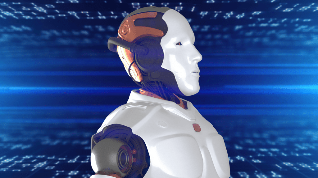 an ai robot of modern technology