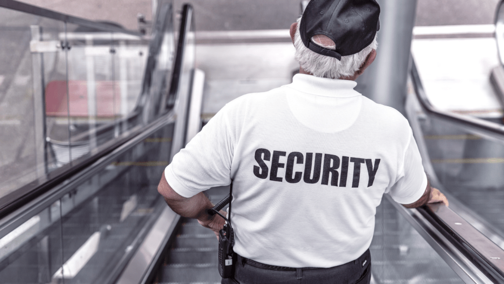 a security personnel