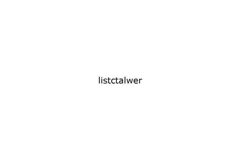 listctalwer