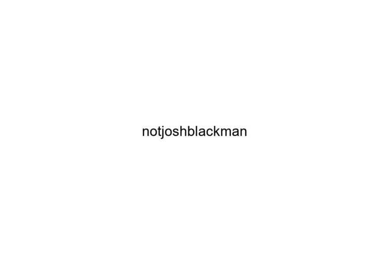 notjoshblackman 1