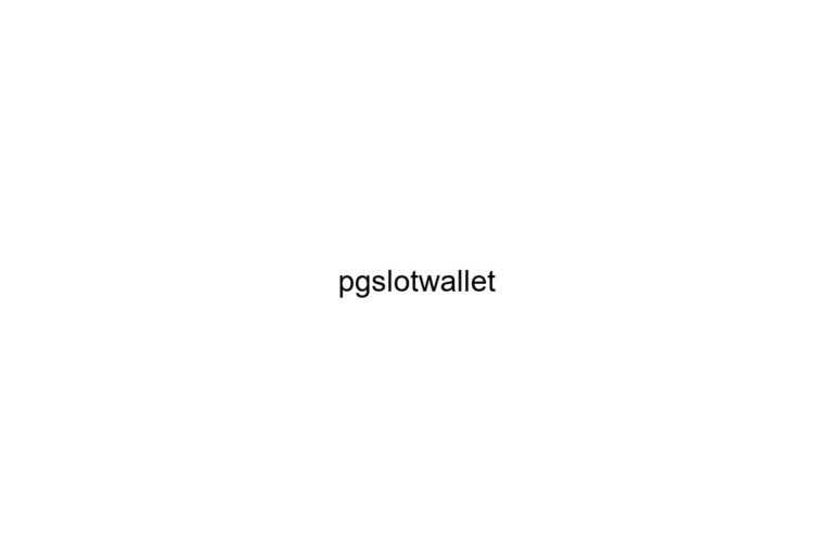 pgslotwallet 1