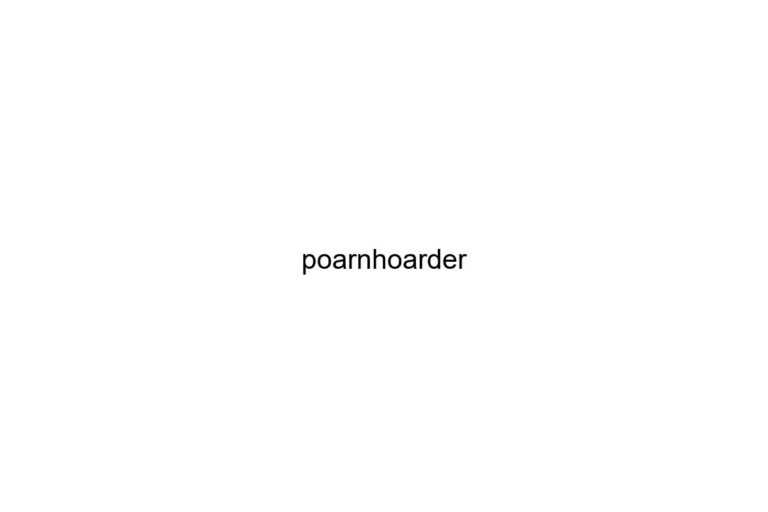 poarnhoarder 1