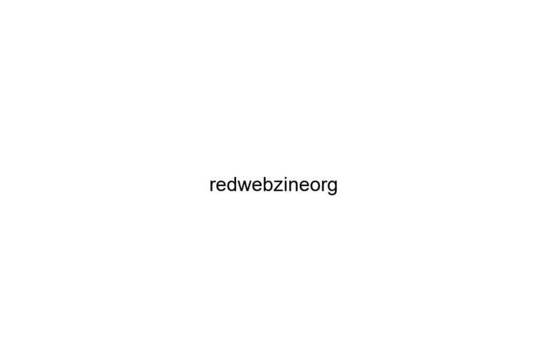 redwebzineorg 1