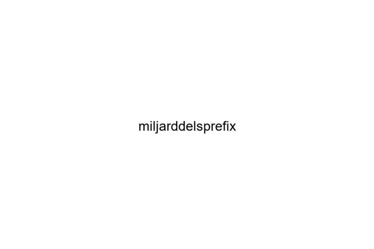 miljarddelsprefix