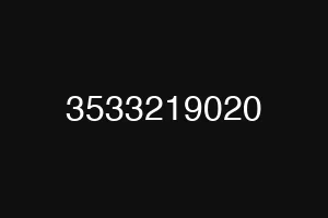 3533219020