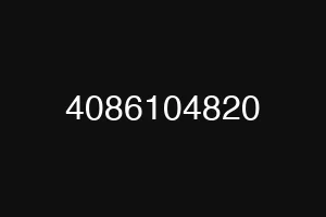 4086104820