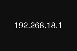 192.268.18.1