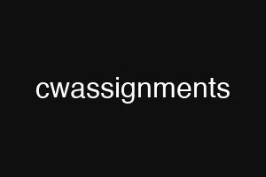 cwassignments