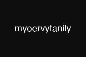 myoervyfanily