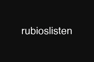 rubioslisten