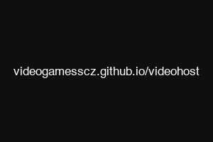 videogamesscz.github.io/videohost