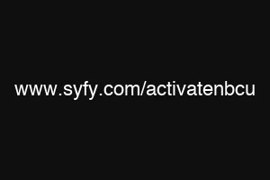 www.syfy.com/activatenbcu